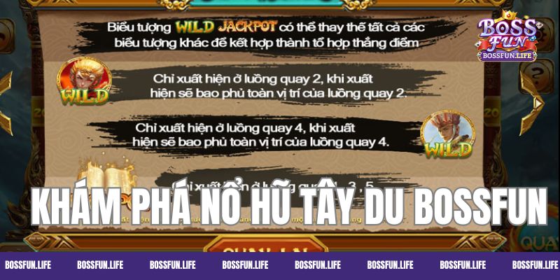 Khám phá tổng quát về tựa game nổ hũ Tây Du Bossfun