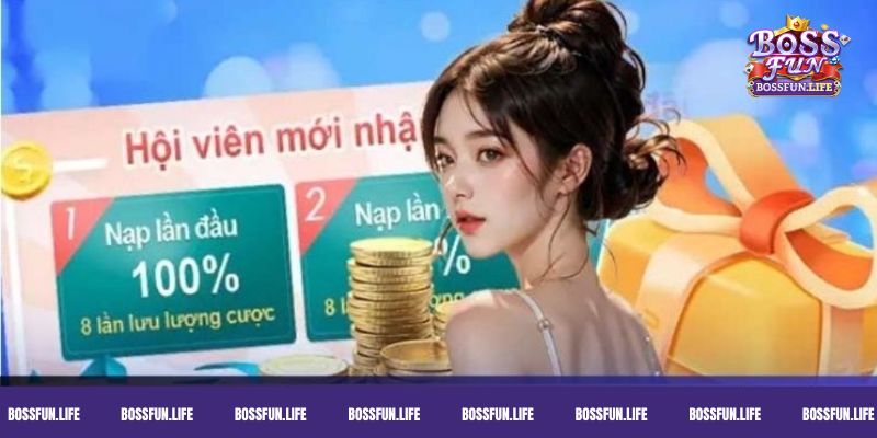 Tận hưởng Bossfun khuyến mãi ngay hôm nay
