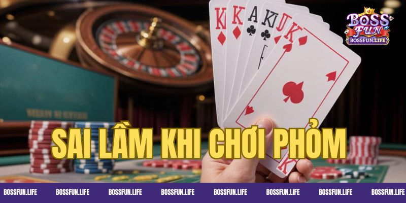 Một vài sai lầm mà bạn cần tránh khi chơi Phỏm tại Bossfun